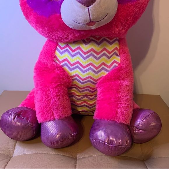 Jumbo PLUSH Raccoon Zara Stuffed Animal by HugFun - Picture 7 of 11